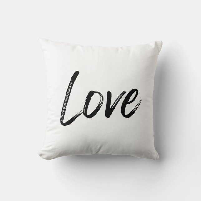 Love Throw Pillow (Front)