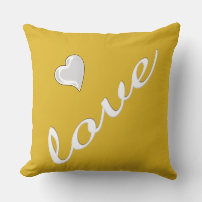 Love Throw Pillow VI (Front)