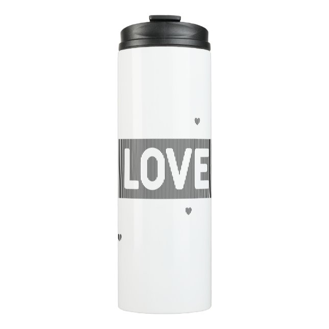 LOVE Thumbler Thermal Tumbler (Front)