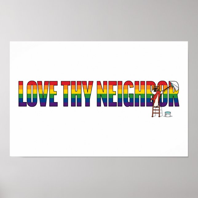 Love Thy Neighbour Poster (Front)