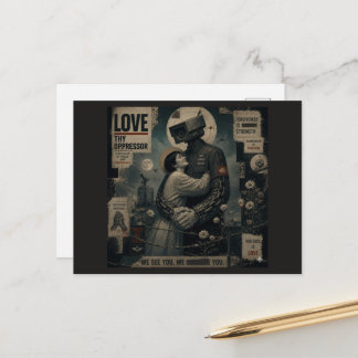 Love Thy Oppressor Postcard