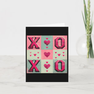 Love Tic-tac-toe Valentine Design Card