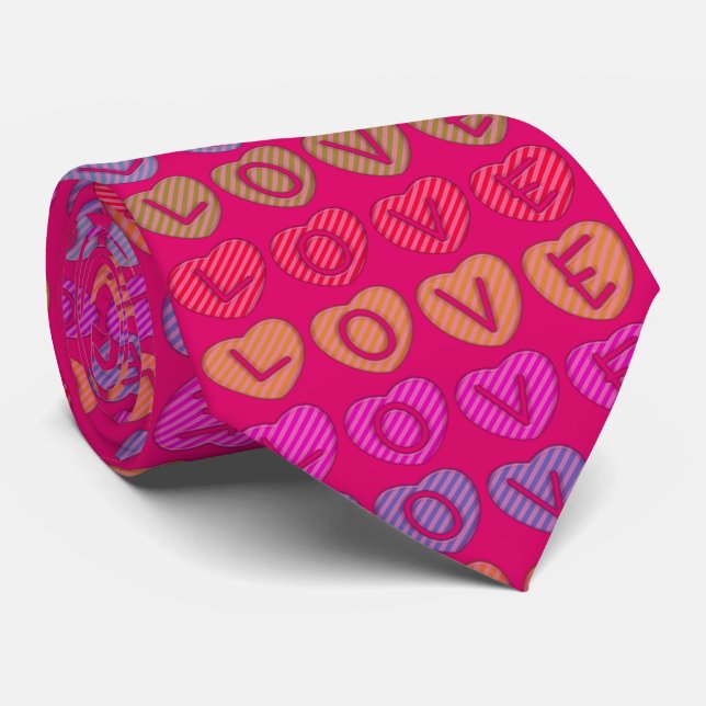 LOVE Tie (Rolled)