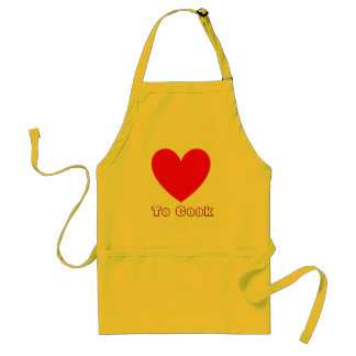 "Love to Cook Apron" Standard Apron