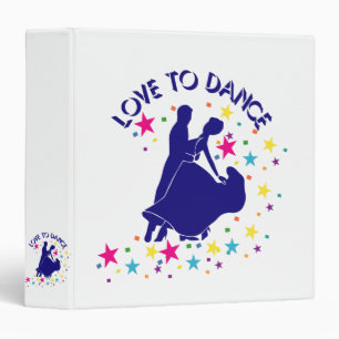 Love to dance binder