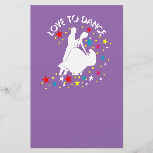 Love to dance flyer (Front)