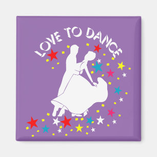 Love to dance magnet