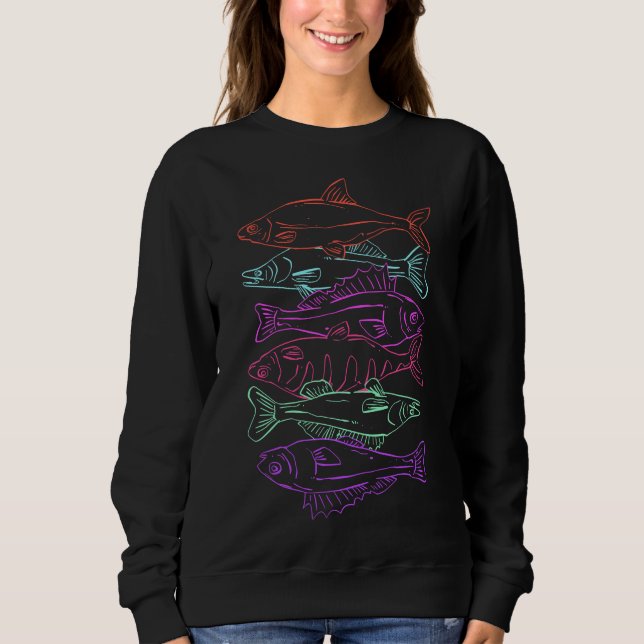 Love To Fish Sweatshirt (Front)