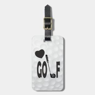 Love to Golf Luggage Tag