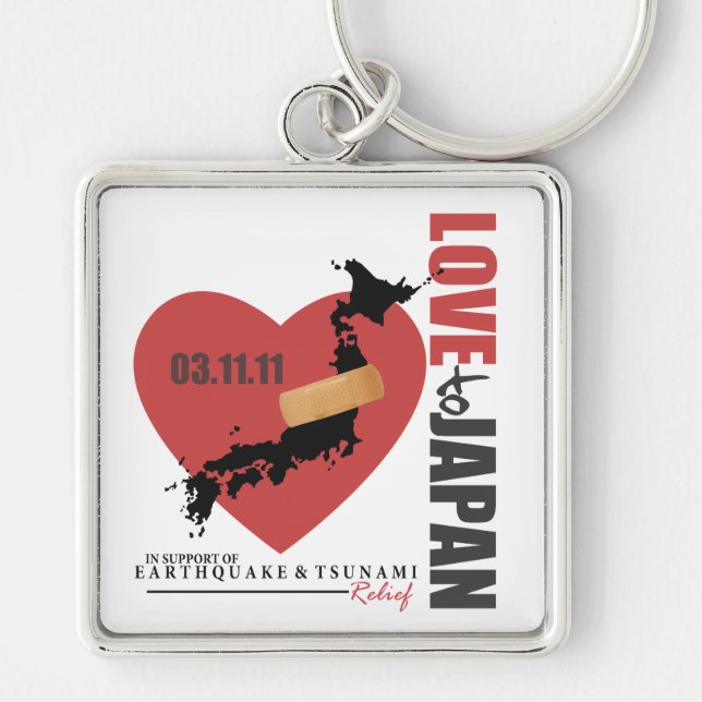 LOVE TO JAPAN KEYCHAIN (Front)