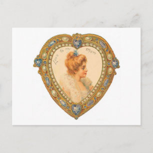 Love to my Mom Postcard