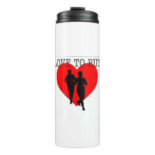 Love To Run Thermal Tumbler