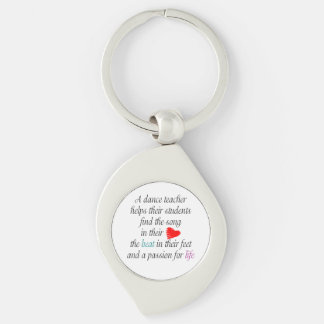 Love to Teach Dance Keychain