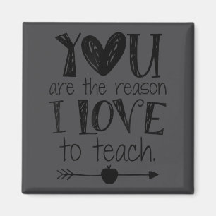 Love To Teach Sitive Affirmation Motivational Teac Magnet