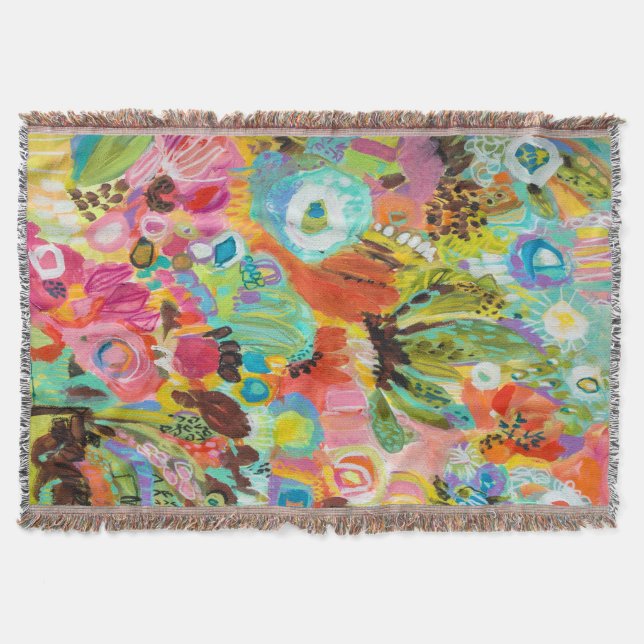 Love to Travel I Throw Blanket (Front)