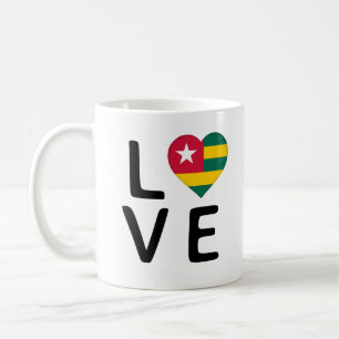 Love - Togo Flag Coffee Mug