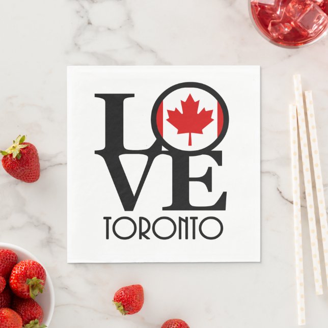 LOVE Toronto Napkin (Insitu)