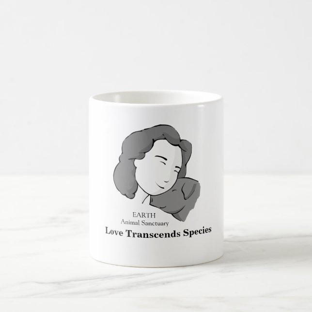 Love Transcends Species Mug (Center)