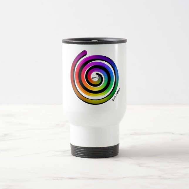 Love travel mug (Center)