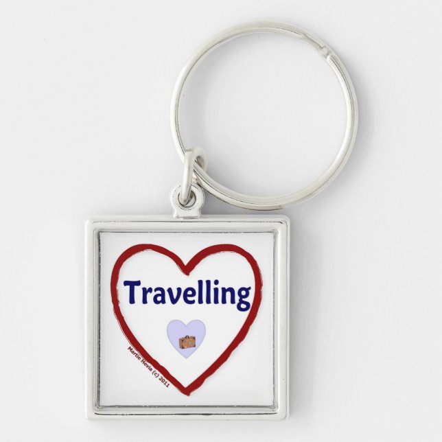 Love Travelling Keychain (Front)