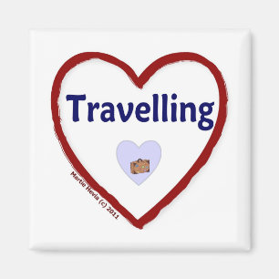 Love Travelling Magnet