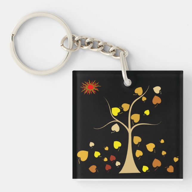 Love Tree Keychain (Front)