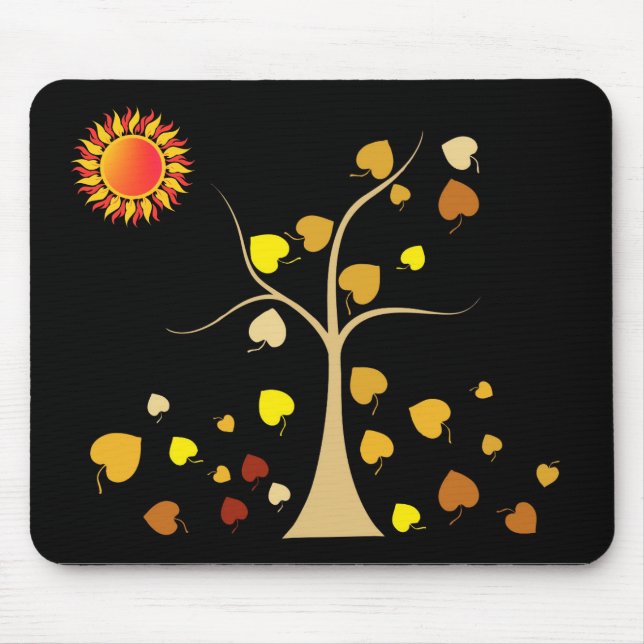 Love Tree Mouse Pad (Front)
