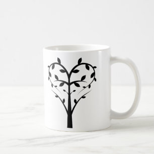love tree ornate coffee mug