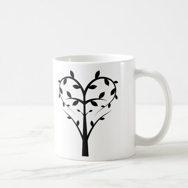 love tree ornate coffee mug (Right)