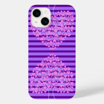 Love Tree Purple coque iphone de coeur