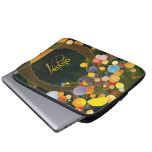 Love Trees Stylish Illustration Laptop Sleeve