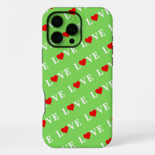LOVE Trending Lime Green Modern Elegant iPhone 16 Pro Max Case