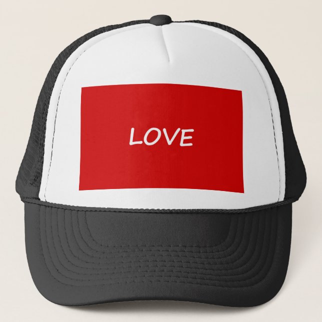 Love Trucker Hat (Front)