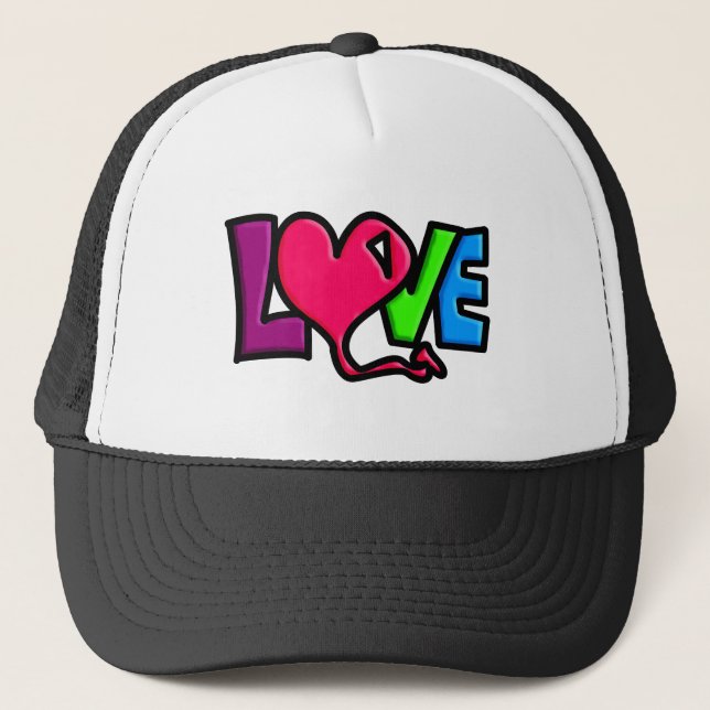 LOVE TRUCKER HAT (Front)