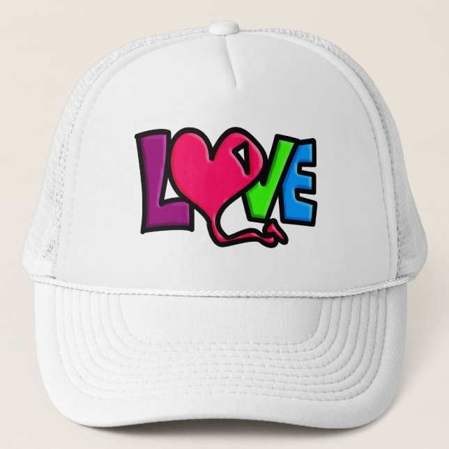 LOVE TRUCKER HAT (Front)