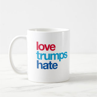 Love Trumps Hate Coffee Mug