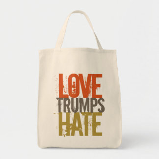 Love Trumps Hate Grocery Tote