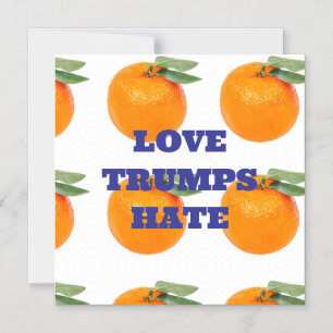 LOVE TRUMPS HATE MAGNET