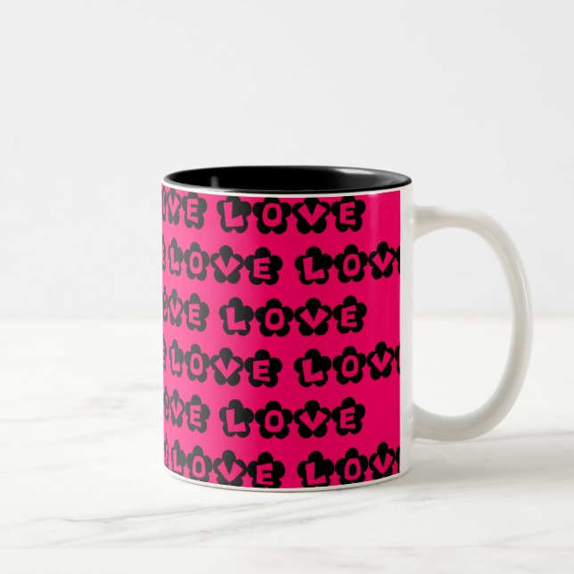 LOVE Two-Tone COFFEE MUG (Right)