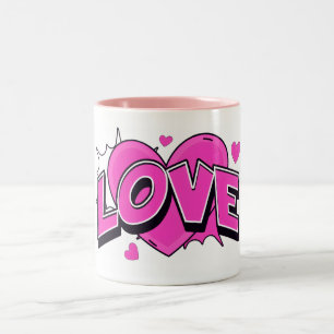 LOVE Two-Tone Mug