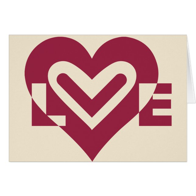 Love Two-Tone Wine Purple (Front Horizontal)