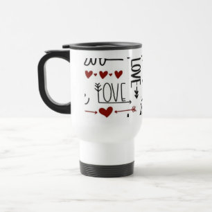 Love Typography Coffee Mug