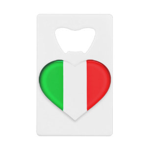 Love-U-Italy Credit Card Bottle Opener