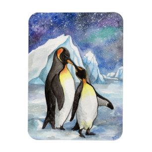 Love Under the Stars - Penguin Lovers Magnet