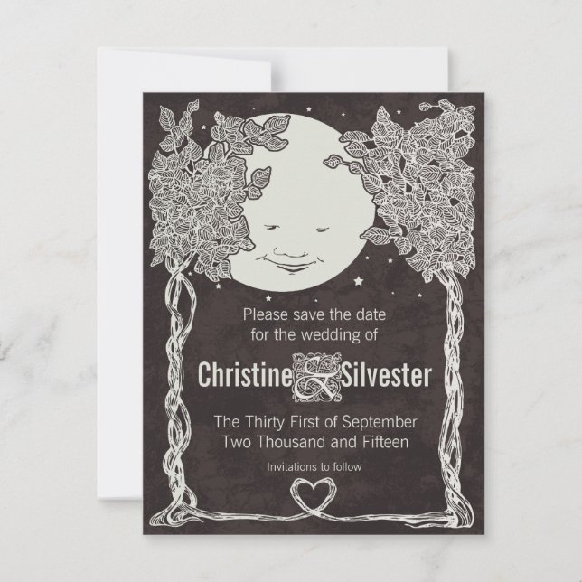 Love Under the Stars, save the date (Front)