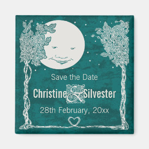 Love Under the Stars, save the date Magnet