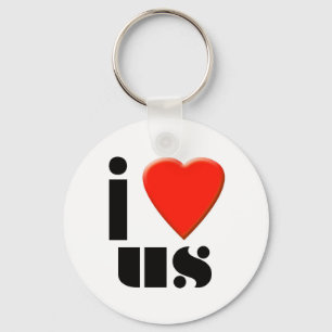 Love Us Keychain