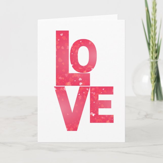Love V-day card (Front)