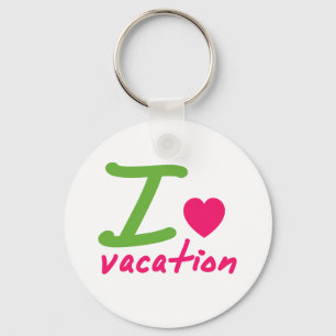 Love vacation keychain