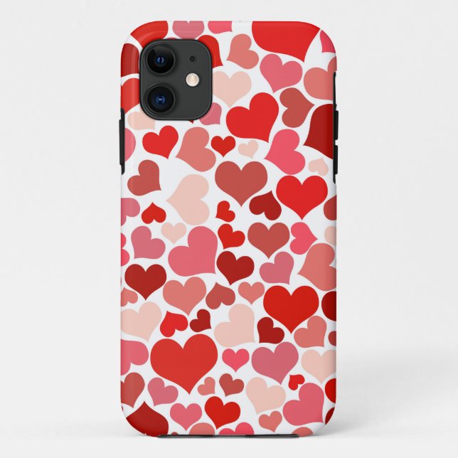 Love, Valentine, Day, Heart, Women, Pink, Rose Case-Mate iPhone Case (Back)